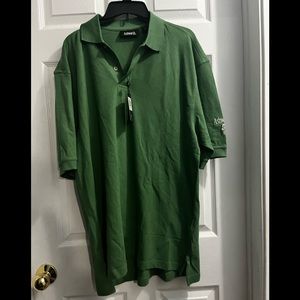 NWT Ashworth Menu Short Sleeved Shirt in Emerald Green!